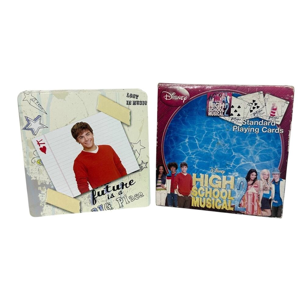 High School Musical 2 Large Playing Cards Game Zac Efron Ashley Tinsdale